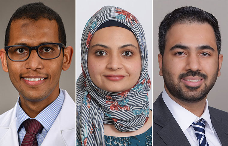University of Texas Health Science Center Houston: Khalid Ahmed, MBBS; Maria Azhar, MD, MBBS; and Saad Farooq, MD