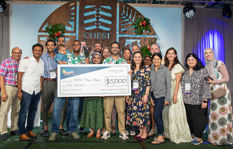 UTHealth Houston wins CHEST Challenge XXII in Hawaiʻi