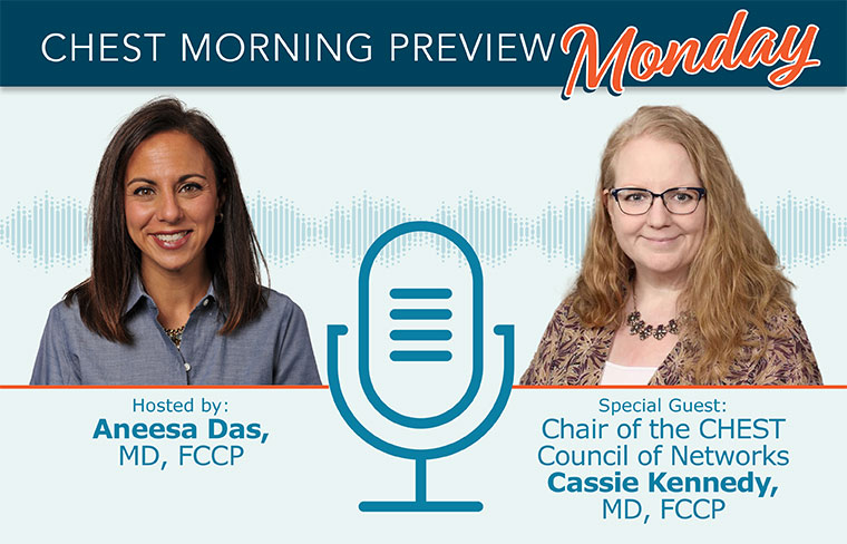 Find out what’s happening Monday at CHEST 2023