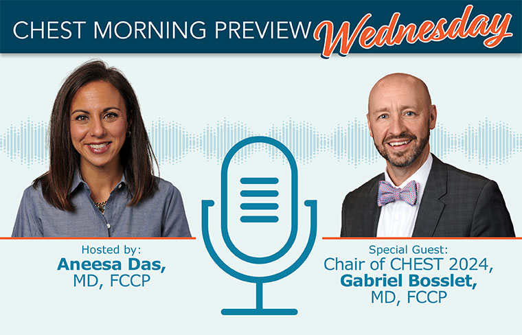 Make the most of Wednesday at CHEST 2023