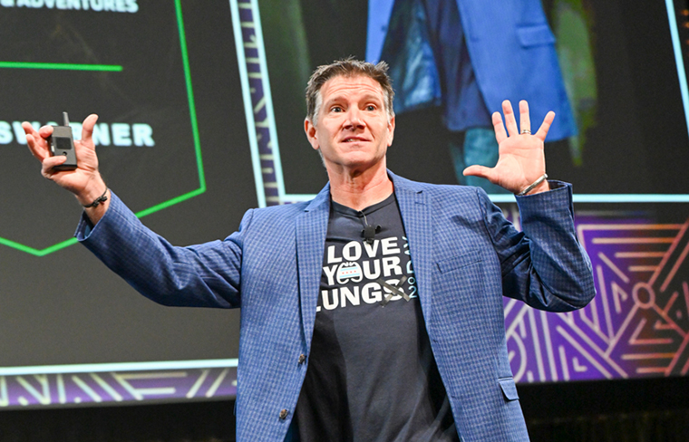 Keynote speaker shares message of resilience, hope in the face of challenges