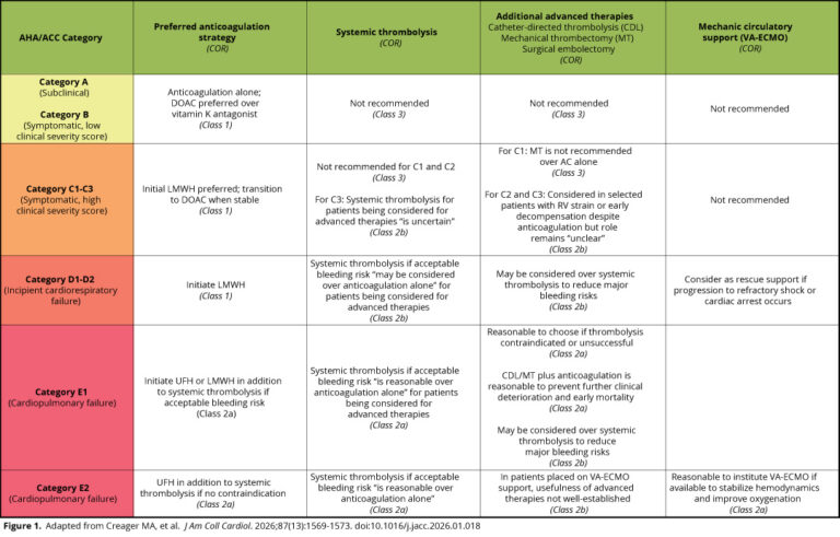 Navigating PE treatment: What AHA/ACC guidelines recommend - CHEST ...